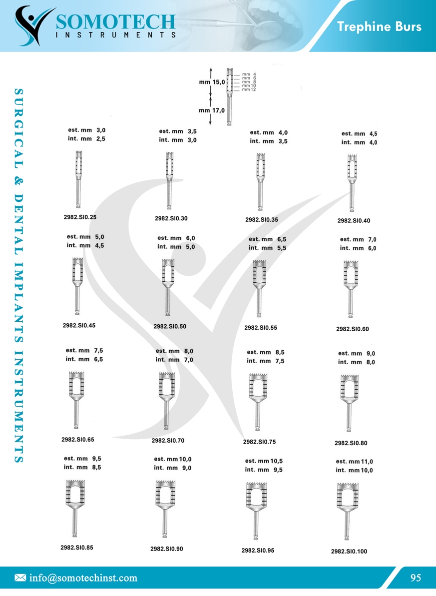 Trephine Burs