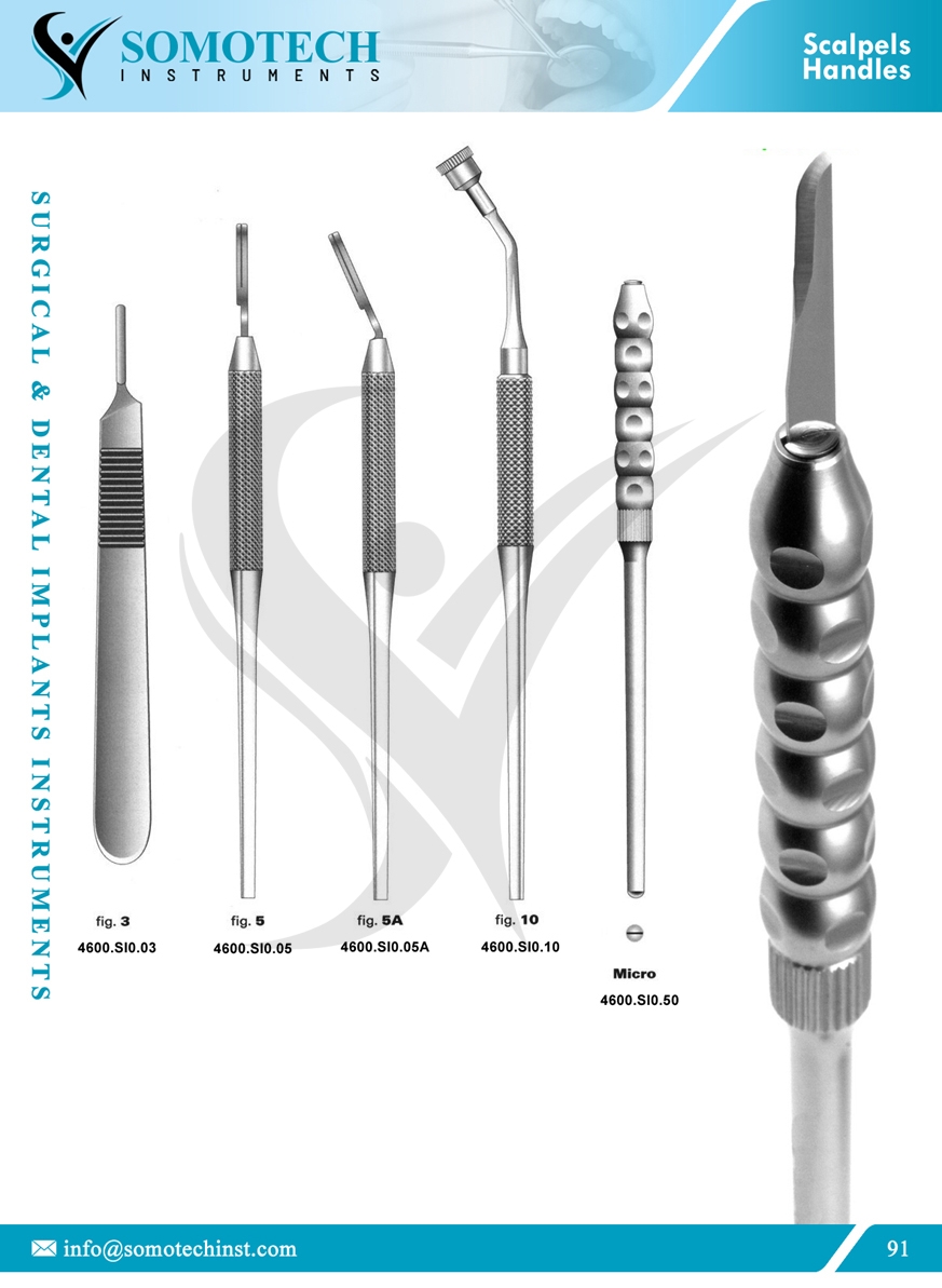 Scalpels Handles