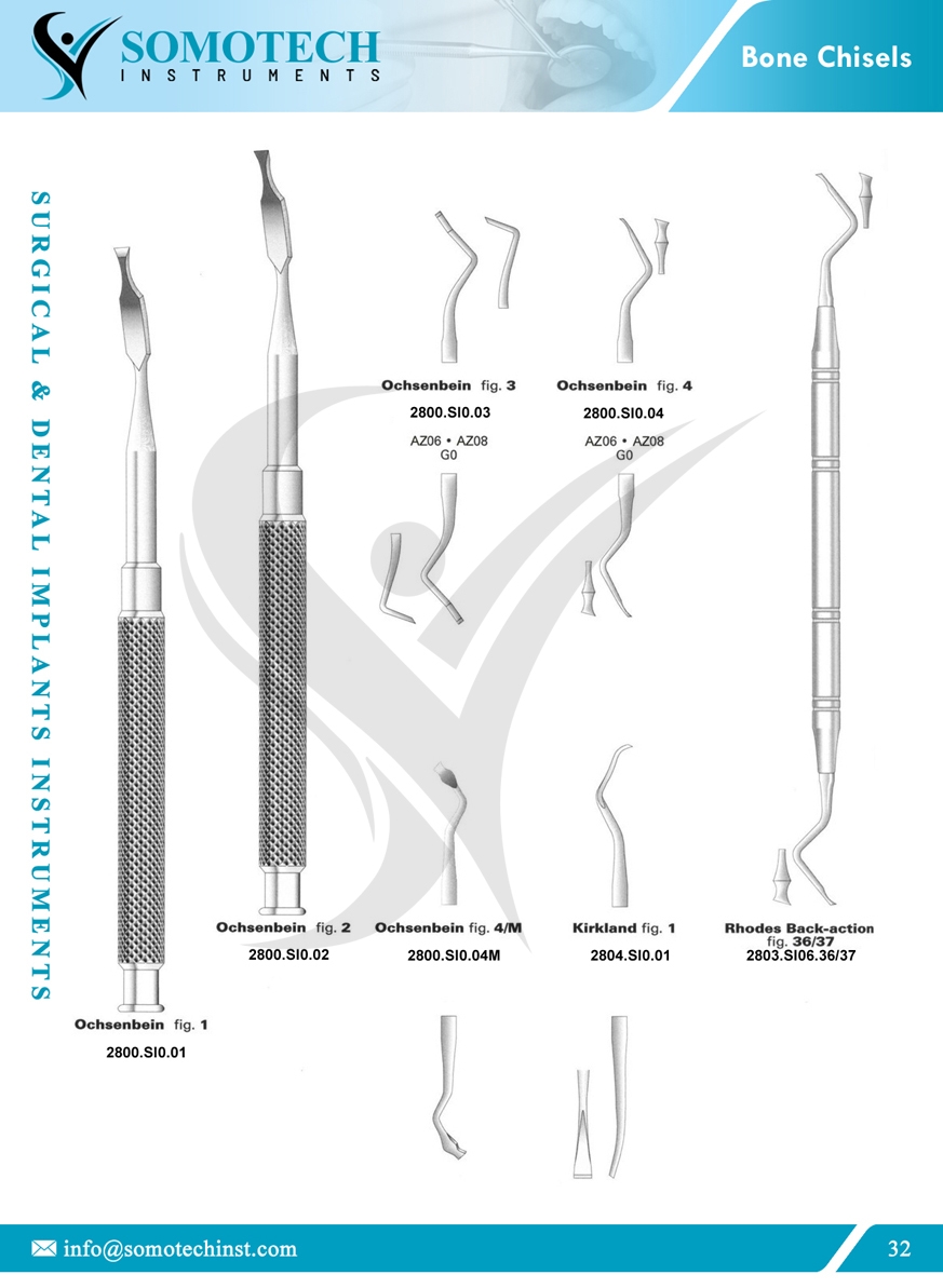 Bone Chisels